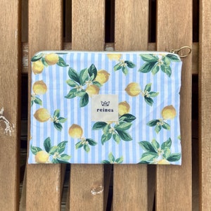 The large format pouch SUMMER Citrons