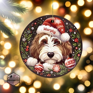 Bernedoodle Ornament - Custom Personalized For You