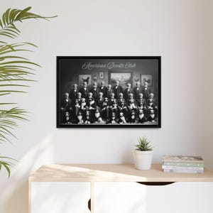 Vintage Bernedoodle Canvas Art: 1800s American Doodle Club Style image 4