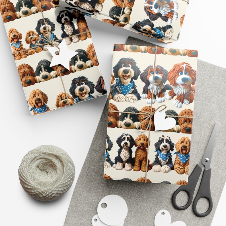 bernedoodle gifts,bernedoodle ornament,bernedoodle mom,dog gifts for owners,dog Christmas sweate,holiday gift wrap,doodle mom,Christmas dog,custom gift wrap,goldendoodle ornamen,Aussiedoodle,Doodle lover,Dog owner gift, great doodle mom gift, doodles
