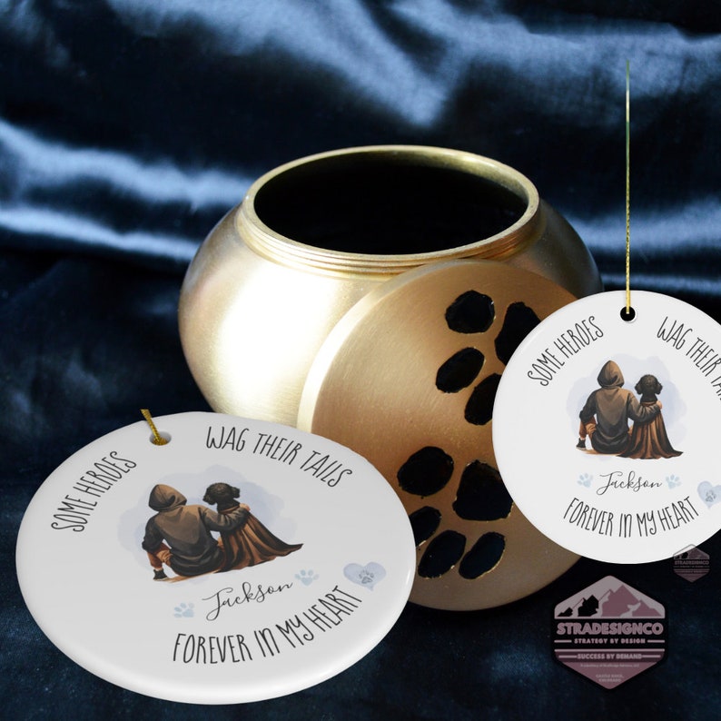Poodle Memorial Ornament - Celebration of pet life, dog lover, pet lover, poodle mom, poodle dad, ceramic keep sake, ornament of love, dog memorial gift, cherrish pet life, cherish love, pet child, pet death, dead dog