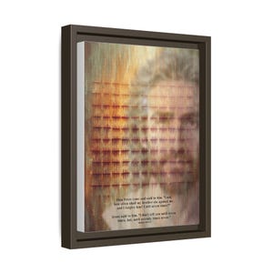 Setenta veces siete lienzo abstracto – El perdón de Jesucristo, decoración cristiana para el hogar imagen 1