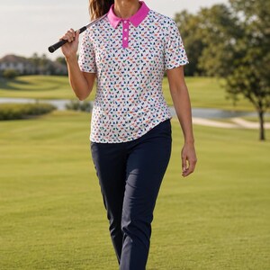 Doodle Dog Polo Shirt: Bernedoodle & Goldendoodle - Dog Lover Golf Tee image 3
