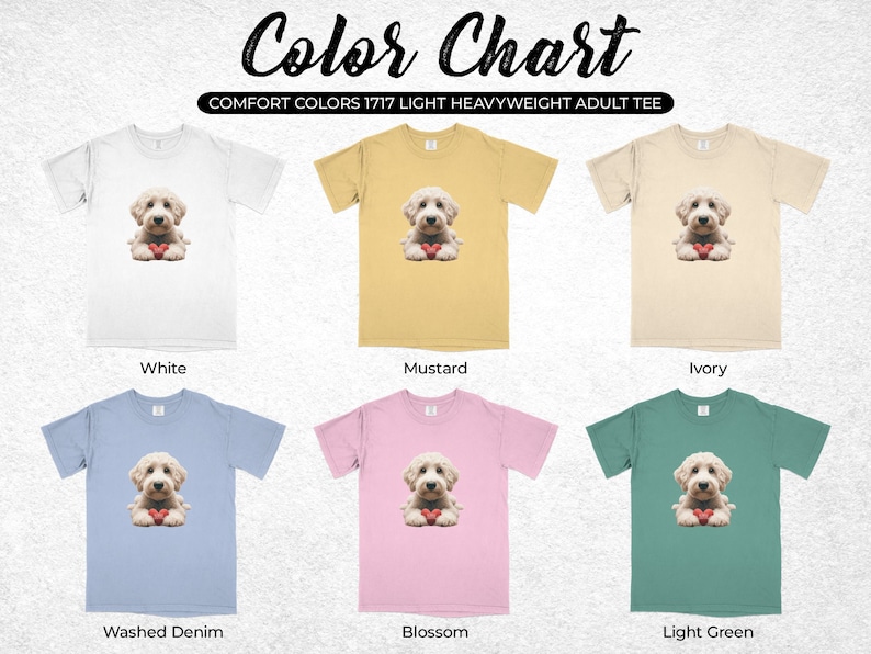 Maglietta personalizzata Goldendoodle, maglietta alla moda per mamme di cani, regalo per amanti dei cani immagine 4