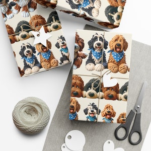bernedoodle gifts,bernedoodle ornament,bernedoodle mom,dog gifts for owners,dog Christmas sweate,holiday gift wrap,doodle mom,Christmas dog,custom gift wrap,goldendoodle ornamen,Aussiedoodle,Doodle lover,Dog owner gift, great doodle mom gift, doodles