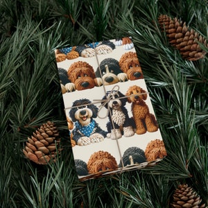 bernedoodle gifts,bernedoodle ornament,bernedoodle mom,dog gifts for owners,dog Christmas sweate,holiday gift wrap,doodle mom,Christmas dog,custom gift wrap,goldendoodle ornamen,Aussiedoodle,Doodle lover,Dog owner gift, great doodle mom gift, doodles