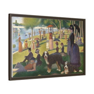 Monet-style Bernedoodle Print: Vintage Dog Art, Classy Pet Lover Decor image 8