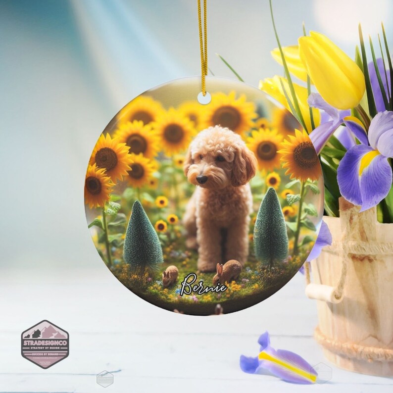 Custom Dog Ornament,Christmas Gifts,Personalize Ornament,Puppy Ornament,Picture Ornament,Gift For Dog Owners,Gift For Pet Lovers,Christmas Ornament,New Pet Ornament,Acrylic Ornament,Ceramic Ornament,Holiday Ornament,Memorial Ornament