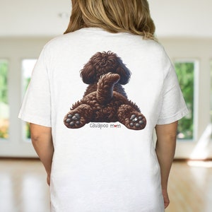 cavapoo gift,cavapoo mama,cavapoo mom gift,dog memorial gifts,dog mom,dog mom gift,dog remembrance gift,doodle mom,gift for dog person,gift for her,personalized tee,pet gifts,pet portrait
