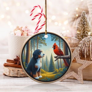 bernedoodle,bird lover gift,cardinal decor,cardinal gift,cardinal ornament,doodle mom gift,garden cardinal,garden decor,goldendoodle,home decor,red cardinal,window ornament