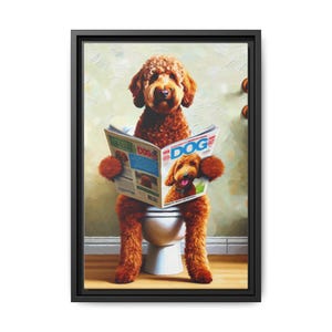 bathroom poster,custom dog gift,custom pet portrait,custom pet print,dog in bathtub print,dog in toilet,dog mom gift,dog portrait,funny pet portrait,kids bathroom art,memorial dog gift,personalized dog art,pet portrait