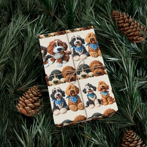 bernedoodle gifts,bernedoodle ornament,bernedoodle mom,dog gifts for owners,dog Christmas sweate,holiday gift wrap,doodle mom,Christmas dog,custom gift wrap,goldendoodle ornamen,Aussiedoodle,Doodle lover,Dog owner gift, great doodle mom gift, doodles