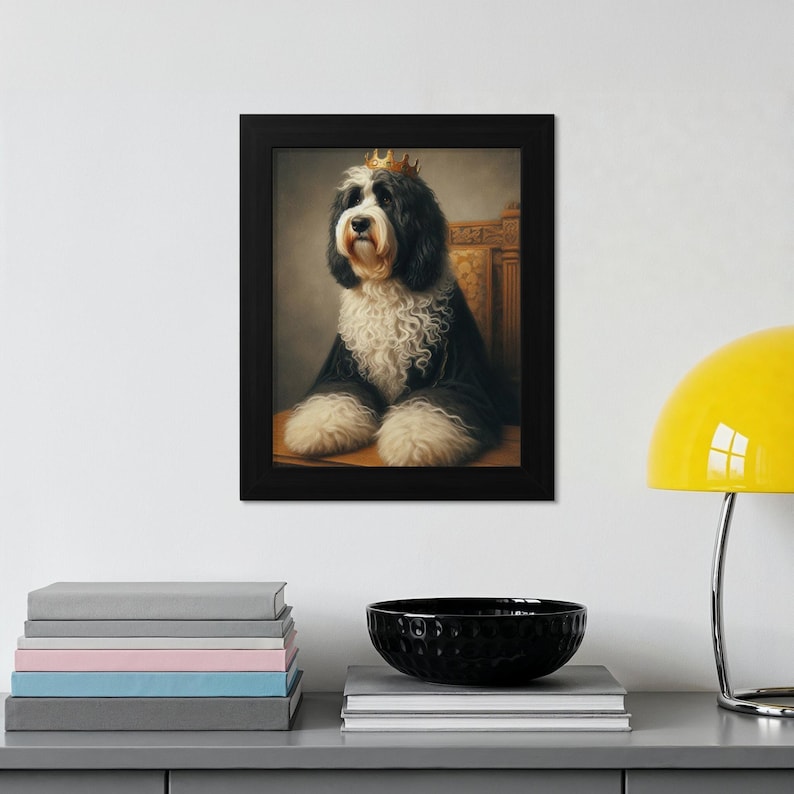 Royal Dog Portrait, Custom Pet Painting, Dog in Noble Costume, Unique Pet Gift, Dog Owner Gift, Regal Pet Art, Pet Lover Decor