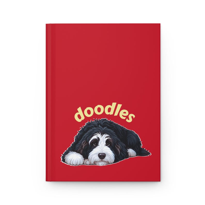 Bernedoodle Hardcover Journal: Dog Lover's Writing Notebook image 3