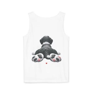 Doodle Dog Mom Tank Top: Ring-Spun Cotton, Summer Style image 4