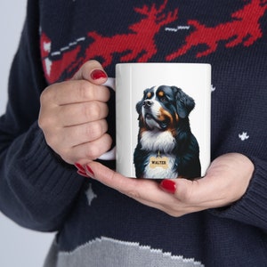 Bernese Mountain Dog Mug, Berner Mug, Dad gift, valentines gift, birthday mug, dog mug, dog gift, Bernedoodle, Doodle Dad, Doodle Mom