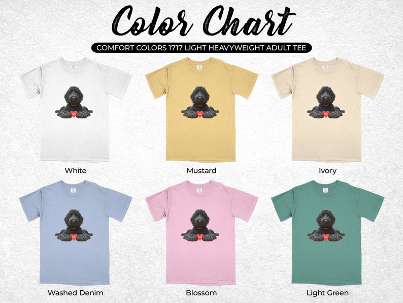 Personalized Black Goldendoodle Dog T-Shirt, Perfect Dog Lovers Tee, Gift for Her or Him, Perfect Trendy Gift for Doodle Mama Dad Pet Lovers