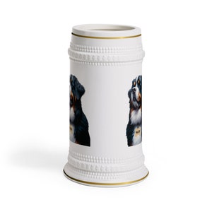 Personalized Bernese Mountain Dog Beer Stein | Berner Dad Gift image 10
