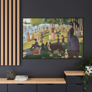 Monet-style Bernedoodle Print: Vintage Dog Art, Classy Pet Lover Decor image 6