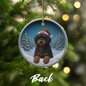 Personalized Dog Christmas Ornament, Cute Pet Photo Christmas Decoration, Custom Dog Holiday Ornament, Unique Xmas Tree Decoration