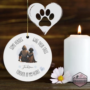 Poodle Memorial Ornament - Celebration of pet life, dog lover, pet lover, poodle mom, poodle dad, ceramic keep sake, ornament of love, dog memorial gift, cherrish pet life, cherish love, pet child, pet death, dead dog