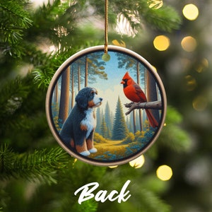 bernedoodle,bird lover gift,cardinal decor,cardinal gift,cardinal ornament,doodle mom gift,garden cardinal,garden decor,goldendoodle,home decor,red cardinal,window ornament