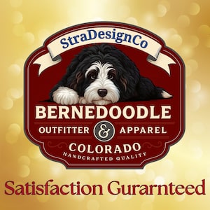 Personalized Sheepadoodle Ceramic Ornament, Custom Dog Decor | Glossy Sublimation | 3 Inch Holiday Tree Keepsake image 8