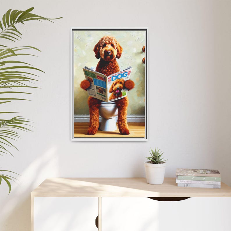 bathroom poster,custom dog gift,custom pet portrait,custom pet print,dog in bathtub print,dog in toilet,dog mom gift,dog portrait,funny pet portrait,kids bathroom art,memorial dog gift,personalized dog art,pet portrait