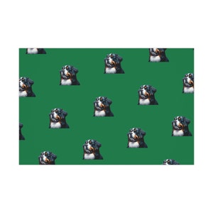 Bernese Mountain Dog Wrapping Paper | Eco-Friendly Gift Wrap image 7