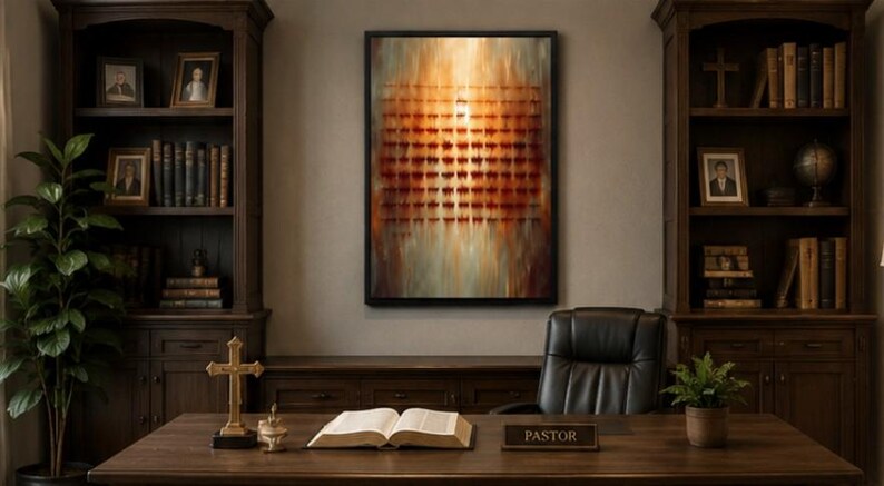 Forgiveness of Christ Seventy Times Seven - Matthew 21-23 Framed Canvas image 2
