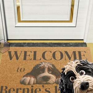 Bernedoodle door mat, doodle mom, door mat, doormat, pet mat, funny welcome mat, pet welcome mat,Bernedoodle, Miniature Bernedoodle, Tiny Bernedoodle, Australian Bernedoodle, Goldendoodles, Standard Goldendoodle, Miniature Goldendoodle