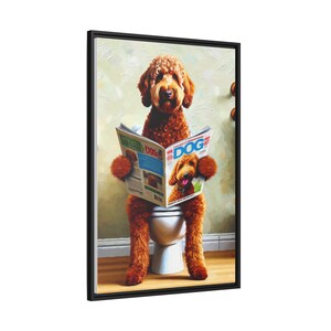 bathroom poster,custom dog gift,custom pet portrait,custom pet print,dog in bathtub print,dog in toilet,dog mom gift,dog portrait,funny pet portrait,kids bathroom art,memorial dog gift,personalized dog art,pet portrait