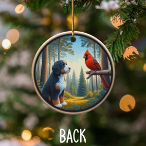 bernedoodle,bird lover gift,cardinal decor,cardinal gift,cardinal ornament,doodle mom gift,garden cardinal,garden decor,goldendoodle,home decor,red cardinal,window ornament