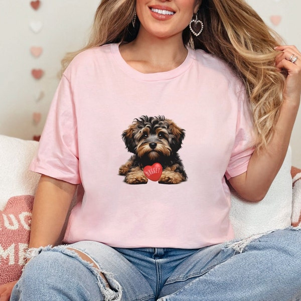 Personalized Cavapoo Mom T-Shirt, Dog Lover Gift