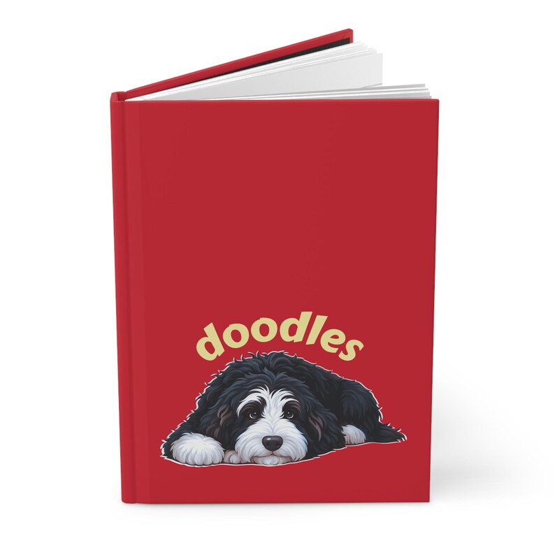 Bernedoodle Hardcover Journal: Dog Lover's Writing Notebook image 5
