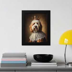 Royal Pet Portrait, Custom Dog Painting, Pet Art, Personalized Pet Gift, Pet Memorial, Dog Lovers Gift, Pet Portrait Painting