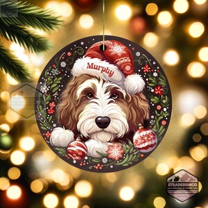 Bernedoodle Ornament - Custom Personalized For You