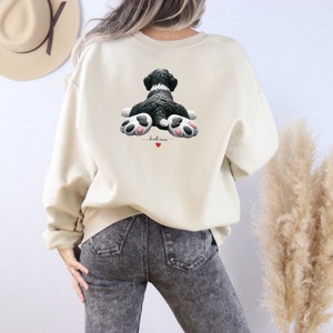 Bernedoodle mom sweatshirt,berndoodle mom, mom sweatshirt, valentine bernedoodle, valentine dog gift, dog sweatshirt, personalized dog sweatshirt,doodle mama, doodle fan, bernedoodle enthusiast gift.