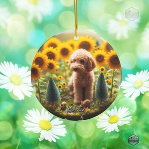 Custom Dog Ornament,Christmas Gifts,Personalize Ornament,Puppy Ornament,Picture Ornament,Gift For Dog Owners,Gift For Pet Lovers,Christmas Ornament,New Pet Ornament,Acrylic Ornament,Ceramic Ornament,Holiday Ornament,Memorial Ornament