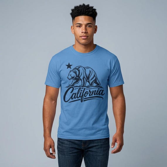 California Bear script logo T-Shirt | State Pride Tee