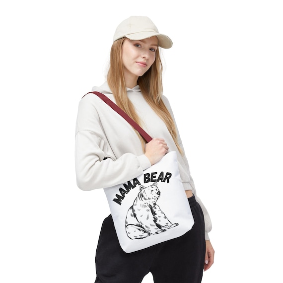 Mama Bear Graphic Tote Bag, Mother's Day Gift
