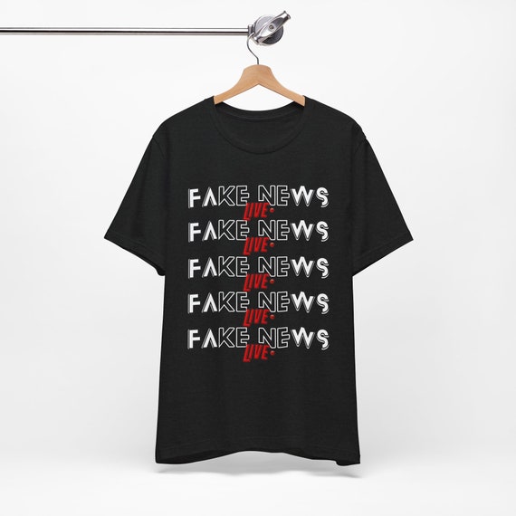 Fake News Short Sleeve T-Shirt