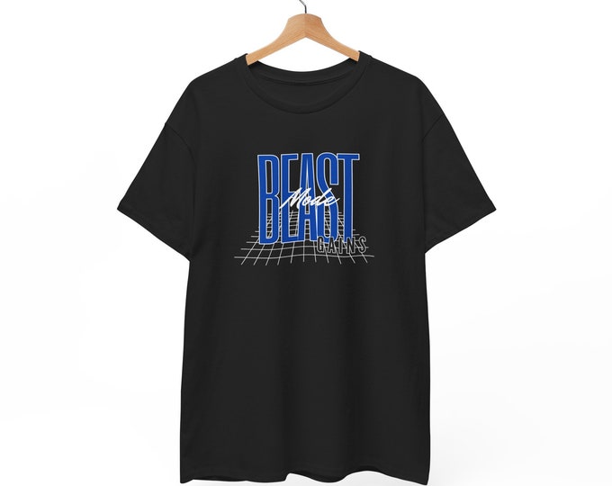 Beast Mode Gains Tee blue