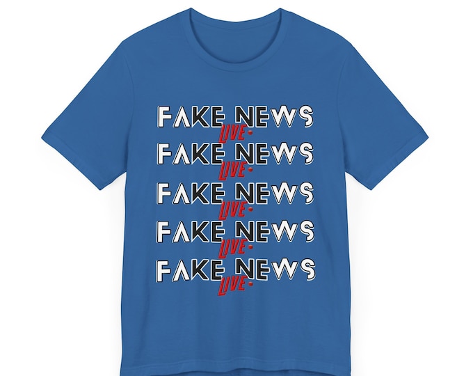 Fake News Short Sleeve T-Shirt