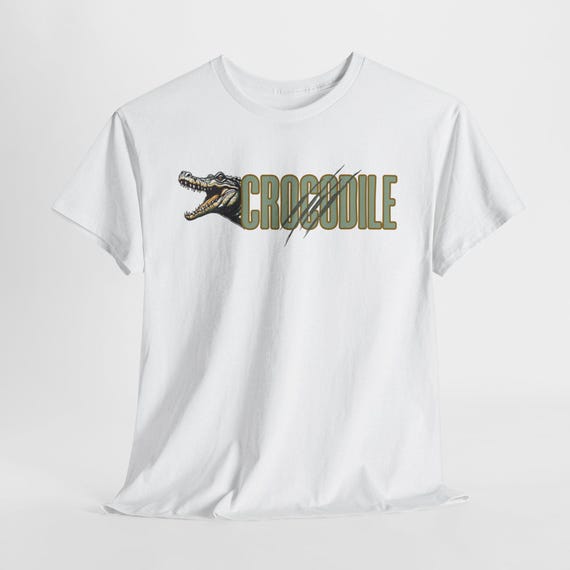 Savage Crocodile Unisex Heavy Cotton Tee