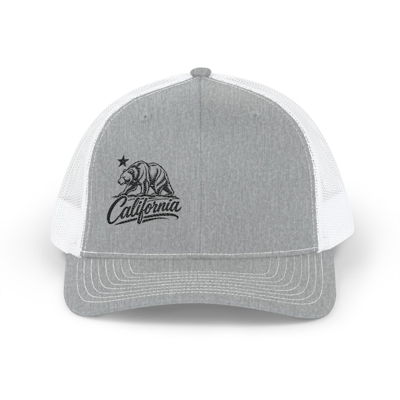 California Bear logo Snapback Cap | Trucker Mesh Hat