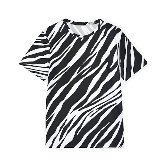 Tiger Stripes Shirt ,Athletic Top, Workout Apparel, Animal Lover Gift