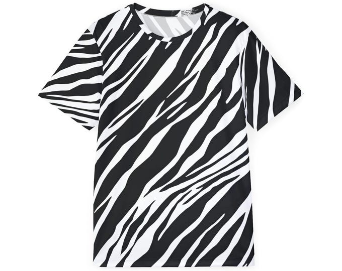 Tiger Stripes Shirt ,Athletic Top, Workout Apparel, Animal Lover Gift
