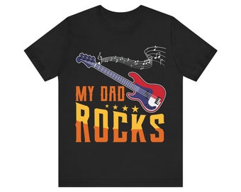 Guitar Dad Shirt, Rock Dad Shirt, Father's Day Shirt, Father's Day gift, Gift For Dad, Fun Dad Shirt, Father's Day Tee, Rocker Dad, Dad Gift