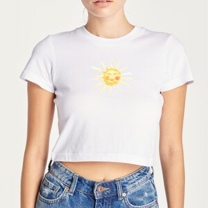 Angel Baby Tee, Basic Baby Tee, Angel Darling Crop Top, Y2k